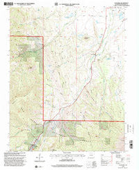 Cuchara Colorado Historical topographic map, 1:24000 scale, 7.5 X 7.5 Minute, Year 1994