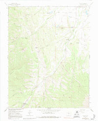 Cuchara Colorado Historical topographic map, 1:24000 scale, 7.5 X 7.5 Minute, Year 1963