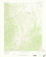 Cuchara Colorado Historical topographic map, 1:24000 scale, 7.5 X 7.5 Minute, Year 1963
