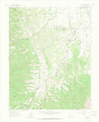 Cuchara Colorado Historical topographic map, 1:24000 scale, 7.5 X 7.5 Minute, Year 1963