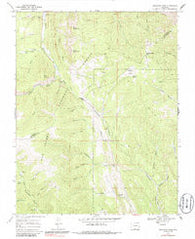 Cucharas Pass Colorado Historical topographic map, 1:24000 scale, 7.5 X 7.5 Minute, Year 1967