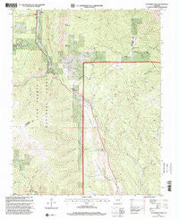 Cucharas Pass Colorado Historical topographic map, 1:24000 scale, 7.5 X 7.5 Minute, Year 1994