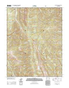 Cucharas Pass Colorado Historical topographic map, 1:24000 scale, 7.5 X 7.5 Minute, Year 2013