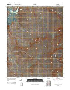 Cucharas Reservoir Colorado Historical topographic map, 1:24000 scale, 7.5 X 7.5 Minute, Year 2010