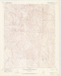 Culebra Peak Colorado Historical topographic map, 1:24000 scale, 7.5 X 7.5 Minute, Year 1967