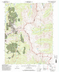 Cumberland Pass Colorado Historical topographic map, 1:24000 scale, 7.5 X 7.5 Minute, Year 1994