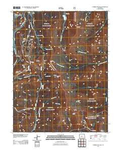 Cumberland Pass Colorado Historical topographic map, 1:24000 scale, 7.5 X 7.5 Minute, Year 2011