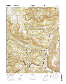 Cumbres Colorado Current topographic map, 1:24000 scale, 7.5 X 7.5 Minute, Year 2016