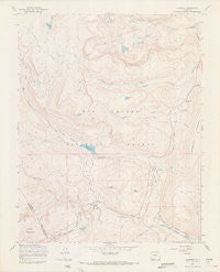 Cumbres Colorado Historical topographic map, 1:24000 scale, 7.5 X 7.5 Minute, Year 1967