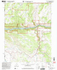 Curecanti Needle Colorado Historical topographic map, 1:24000 scale, 7.5 X 7.5 Minute, Year 2001