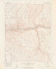 Curecanti Needle Colorado Historical topographic map, 1:24000 scale, 7.5 X 7.5 Minute, Year 1956