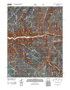 Curecanti Needle Colorado Historical topographic map, 1:24000 scale, 7.5 X 7.5 Minute, Year 2011