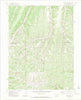 Cutoff Gulch Colorado Historical topographic map, 1:24000 scale, 7.5 X 7.5 Minute, Year 1971