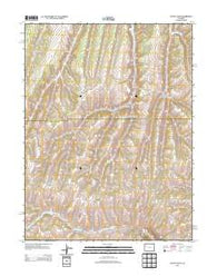 Cutoff Gulch Colorado Historical topographic map, 1:24000 scale, 7.5 X 7.5 Minute, Year 2013