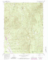 Dakan Mountain Colorado Historical topographic map, 1:24000 scale, 7.5 X 7.5 Minute, Year 1956