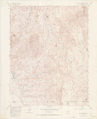 Dakan Mountain Colorado Historical topographic map, 1:24000 scale, 7.5 X 7.5 Minute, Year 1956