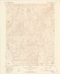 Dakan Mountain Colorado Historical topographic map, 1:24000 scale, 7.5 X 7.5 Minute, Year 1956