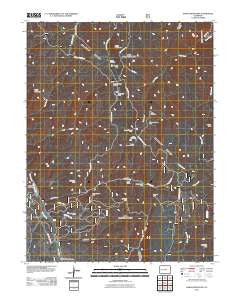 Dakan Mountain Colorado Historical topographic map, 1:24000 scale, 7.5 X 7.5 Minute, Year 2011