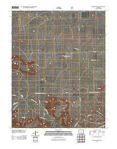 Dalerose Mesa Colorado Historical topographic map, 1:24000 scale, 7.5 X 7.5 Minute, Year 2011