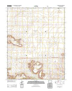Dalerose Mesa Colorado Historical topographic map, 1:24000 scale, 7.5 X 7.5 Minute, Year 2013