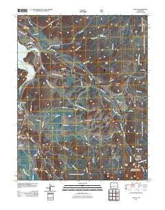 Dallas Colorado Historical topographic map, 1:24000 scale, 7.5 X 7.5 Minute, Year 2011