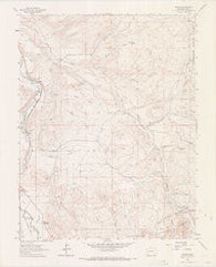Dallas Colorado Historical topographic map, 1:24000 scale, 7.5 X 7.5 Minute, Year 1963