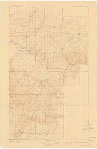 Danforth Hills Colorado Historical topographic map, 1:125000 scale, 30 X 30 Minute, Year 1910