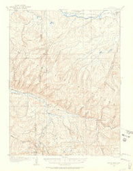 Daton Peak Colorado Historical topographic map, 1:62500 scale, 15 X 15 Minute, Year 1916
