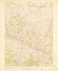 Daton Peak Colorado Historical topographic map, 1:62500 scale, 15 X 15 Minute, Year 1920