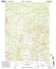 Davis Peak Colorado Historical topographic map, 1:24000 scale, 7.5 X 7.5 Minute, Year 2000