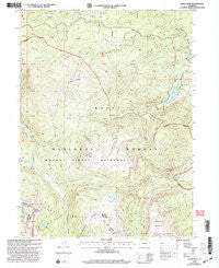 Davis Peak Colorado Historical topographic map, 1:24000 scale, 7.5 X 7.5 Minute, Year 2000