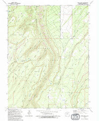 Davis Point Colorado Historical topographic map, 1:24000 scale, 7.5 X 7.5 Minute, Year 1994
