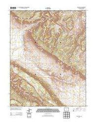 Davis Mesa Colorado Historical topographic map, 1:24000 scale, 7.5 X 7.5 Minute, Year 2013