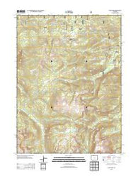 Davis Peak Colorado Historical topographic map, 1:24000 scale, 7.5 X 7.5 Minute, Year 2013