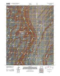 Davis Point Colorado Historical topographic map, 1:24000 scale, 7.5 X 7.5 Minute, Year 2011