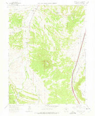 Dawson Butte Colorado Historical topographic map, 1:24000 scale, 7.5 X 7.5 Minute, Year 1965