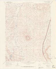 Dawson Butte Colorado Historical topographic map, 1:24000 scale, 7.5 X 7.5 Minute, Year 1965