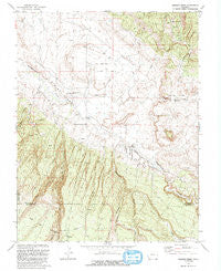 Dawson Draw Colorado Historical topographic map, 1:24000 scale, 7.5 X 7.5 Minute, Year 1993