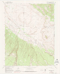 Dawson Draw Colorado Historical topographic map, 1:24000 scale, 7.5 X 7.5 Minute, Year 1964