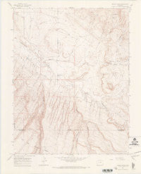 Dawson Draw Colorado Historical topographic map, 1:24000 scale, 7.5 X 7.5 Minute, Year 1964