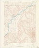 De Beque Colorado Historical topographic map, 1:24000 scale, 7.5 X 7.5 Minute, Year 1962