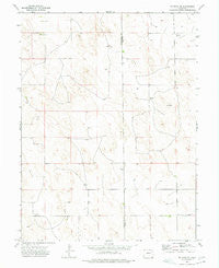 De Nova NE Colorado Historical topographic map, 1:24000 scale, 7.5 X 7.5 Minute, Year 1974