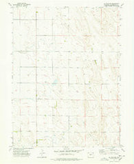De Nova NW Colorado Historical topographic map, 1:24000 scale, 7.5 X 7.5 Minute, Year 1974