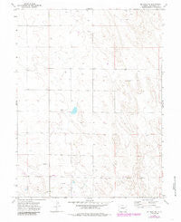 De Nova NW Colorado Historical topographic map, 1:24000 scale, 7.5 X 7.5 Minute, Year 1974