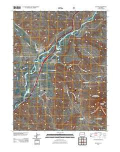 De Beque Colorado Historical topographic map, 1:24000 scale, 7.5 X 7.5 Minute, Year 2011