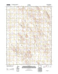 De Nova Colorado Historical topographic map, 1:24000 scale, 7.5 X 7.5 Minute, Year 2013