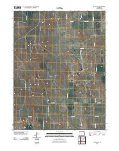 De Nova NE Colorado Historical topographic map, 1:24000 scale, 7.5 X 7.5 Minute, Year 2010