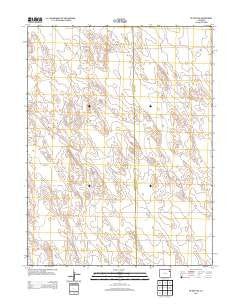 De Nova NE Colorado Historical topographic map, 1:24000 scale, 7.5 X 7.5 Minute, Year 2013