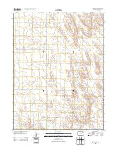 De Nova NW Colorado Historical topographic map, 1:24000 scale, 7.5 X 7.5 Minute, Year 2013