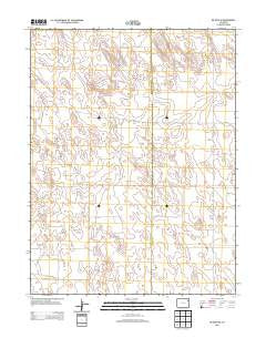 De Nova SE Colorado Historical topographic map, 1:24000 scale, 7.5 X 7.5 Minute, Year 2013
